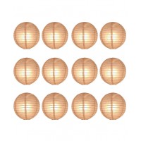 8" Paper Lanterns Pink Blush Party Pack (12 pieces)